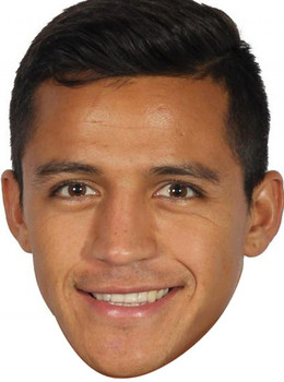 Alexis Sanchez Celebrity Face Mask Alexis Sanchez Celebrity Face Mask