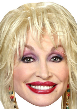 Dolly Parton Lipstick Celebrity Face Mask Dolly Parton Lipstick Celebrity Face Mask