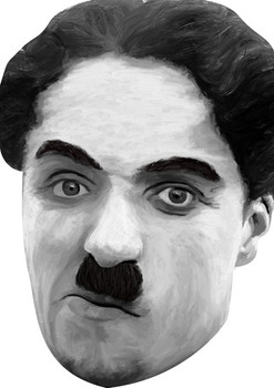 Charlie Chaplin Celebrity Face Mask Charlie Chaplin Celebrity Face Mask