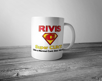 Personalised Super Cunt! Mug Like A Normal Cunt Only Worse Personalised Super Cunt! Mug Like A Normal Cunt Only Worse