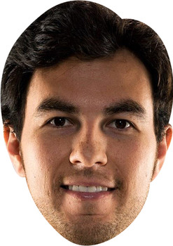 Sergio Perez Celebrity Face Mask Sergio Perez Celebrity Face Mask