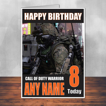 Call Of Duty Shaun 3 Personalised Birthday Card Call Of Duty Shaun 3 Personalised Birthday Card
