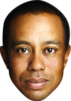 Tiger Woods Golf Stars Face Mask Tiger Woods Golf Stars Face Mask