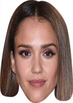 Jessica Alba Celebrity Face Mask Party Mask Jessica Alba Celebrity Face Mask Party Mask