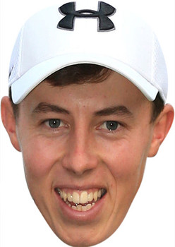 Matt Fitzpatrick Golf Celebrity Face Mask Party Mask Matt Fitzpatrick Golf Celebrity Face Mask Party Mask