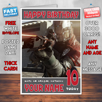 Call Of Duty 2 Bm1 Personalised Birthday Card Call Of Duty 2 Bm1 Personalised Birthday Card