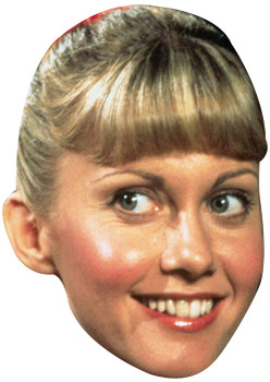 Grease Sandy2 Celebrity Face Mask Grease Sandy2 Celebrity Face Mask