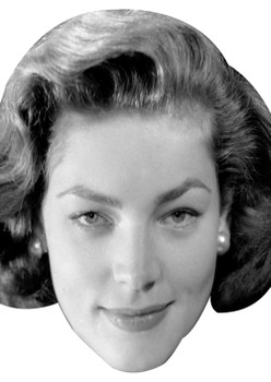 Lauren Bacall Celebrity Face Mask Lauren Bacall Celebrity Face Mask