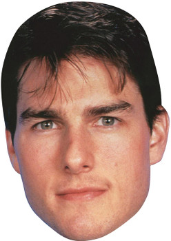 Tom Cruise 80's Celebrity Face Mask Tom Cruise 80's Celebrity Face Mask