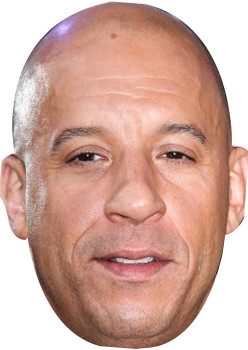 Vin Diesel Fast & Furious Celebrity Face Mask Vin Diesel Fast & Furious Celebrity Face Mask