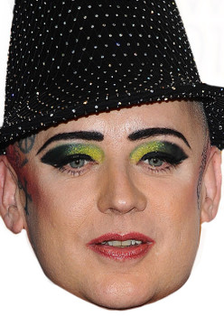 Boy George Dec 2011 Music Celebrity Face Mask Boy George Dec 2011 Music Celebrity Face Mask