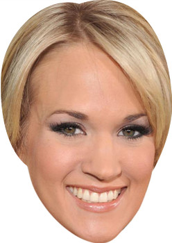 Carrie Underwood MH 2017 Music Celebrity Face Mask Carrie Underwood MH 2017 Music Celebrity Face Mask
