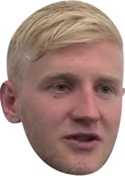 Will Hughes Celebrity Party Face Mask Will Hughes Celebrity Party Face Mask