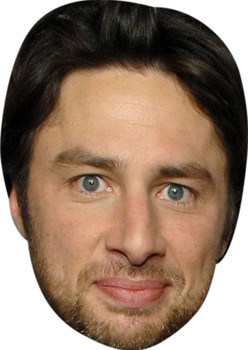 Zach Braff Scrubs Celebrity Party Face Mask Zach Braff Scrubs Celebrity Party Face Mask
