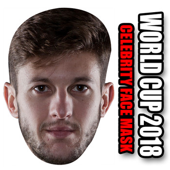 Adam Lallana England Football World Cup 2018 Face Mask Adam Lallana England Football World Cup 2018 Face Mask