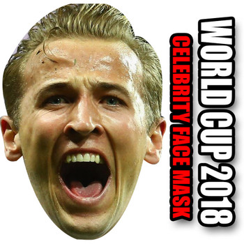 The SUPER Harry Kane **ENGLAND SAVIOR** Celebrity Face Mask Football The SUPER Harry Kane **ENGLAND SAVIOR** Celebrity Face Mask Football