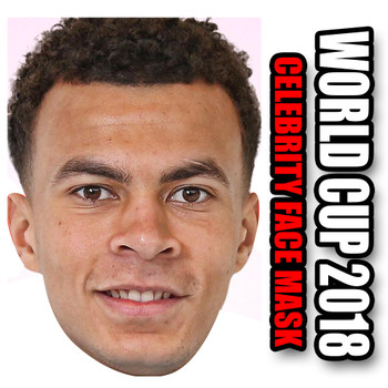Dele Ali England Football World Cup 2018 Face Mask Dele Ali England Football World Cup 2018 Face Mask
