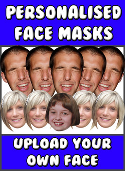 Personalised Create Your Own Face Mask Personalised Create Your Own Face Mask