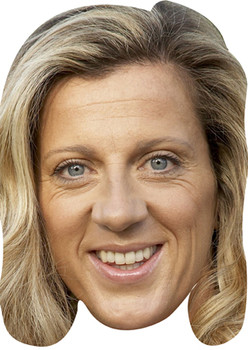 Sally Gunnell Olympic Celebrity Mask Sally Gunnell Olympic Celebrity Mask