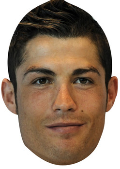 Christiano Ronaldo Real Madrid Face Mask Christiano Ronaldo Real Madrid Face Mask