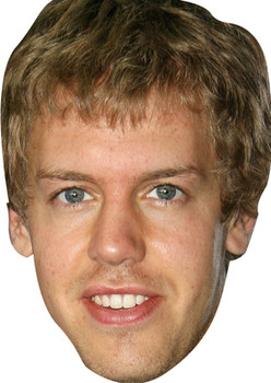 Sebastian Vettel F1 Formula 1 Racing Driver Face Mask Sebastian Vettel F1 Formula 1 Racing Driver Face Mask