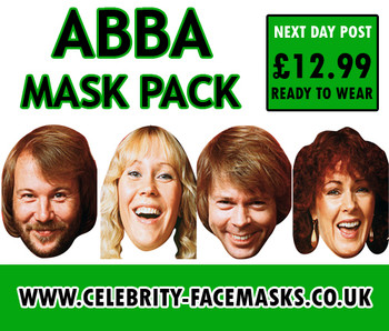 Abba Face Masks Pack Abba Face Masks Pack