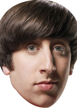 Howard Big Bang Theory Celebrity Face Mask Howard Big Bang Theory Celebrity Face Mask