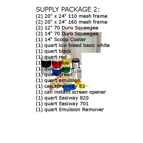 Plastisol Supply Package II