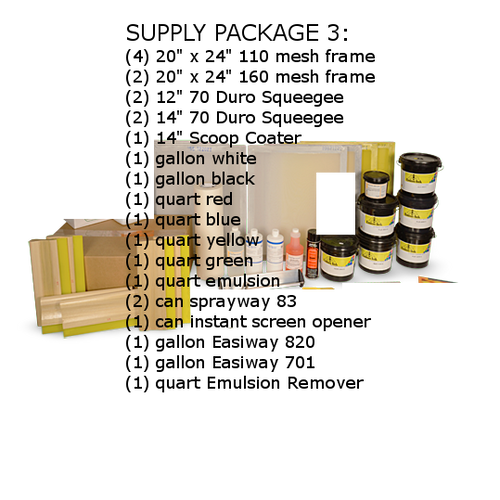 Plastisol Supply Package III