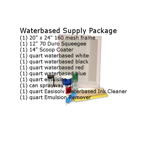 Waterbased Supply Package
