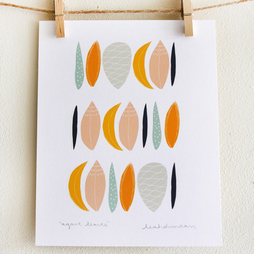 Agave Leaves Print