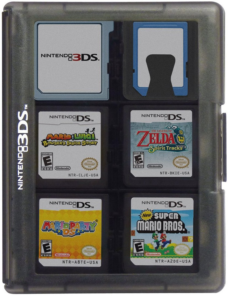 3DS Game Card Case 24 (Black)