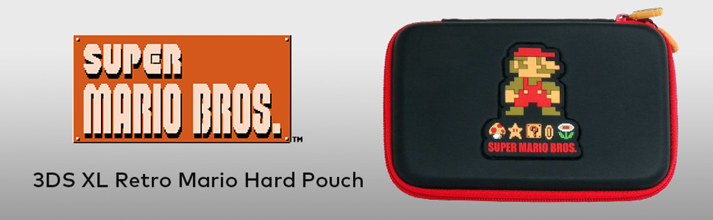 3DS XL Retro Mario Hard Pouch
