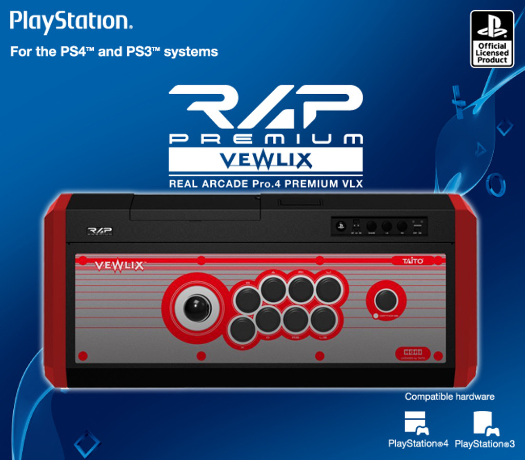 Real Arcade Pro. 4 Premium VLX (Red) for PlayStation 4