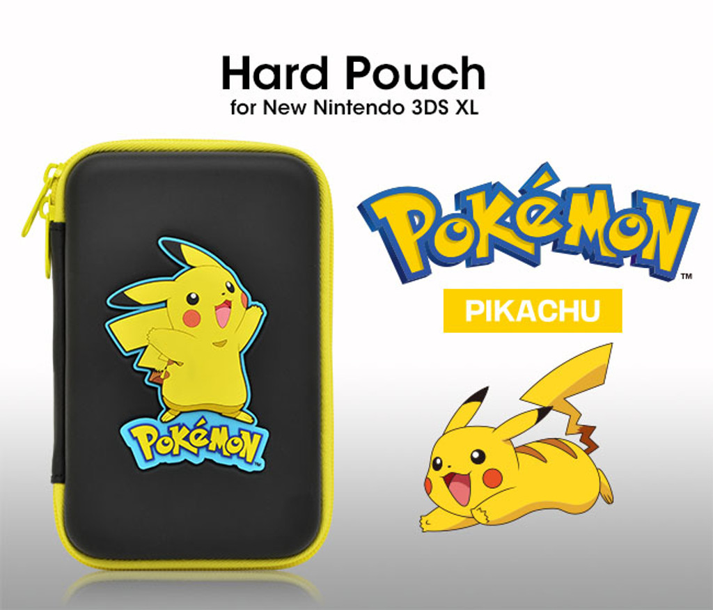 New Pikachu Hard Pouch for the New Nintendo 3DS XL