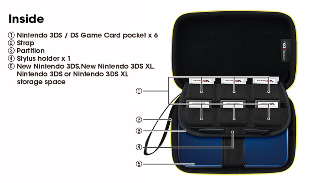 New Pikachu Hard Pouch for the New Nintendo 3DS XL