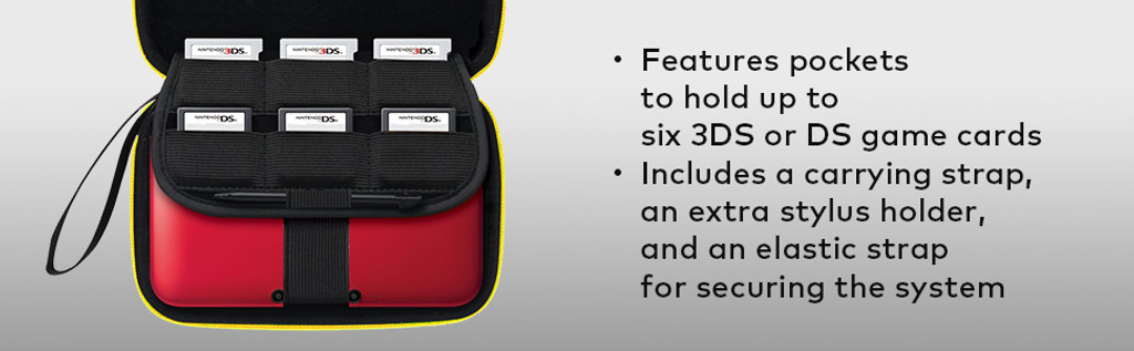 New Pikachu Hard Pouch for the New Nintendo 3DS XL