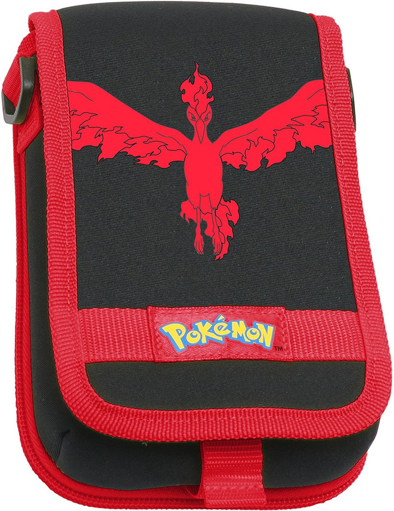 Pokemon Moltres Travel Pouch - Red for Nintendo 3DS XL