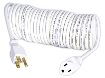Flexy® Coiled Extension Cord Extends 7 in. to 15 ft. - 18 Gauge - 10 Amps Flexy® Coiled Extension Cord Extends 7 in. to 15 ft. - 18 Gauge - 10 Amps