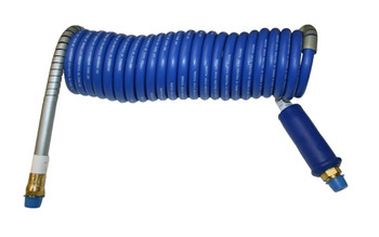 Blue Stallion Power Air Line - Coiled Air Brake Component Blue Stallion Power Air Line - Coiled Air Brake Component