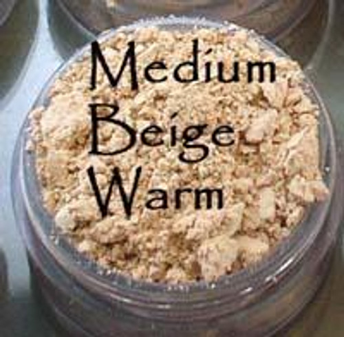 Honey Beige - Medium Beige Warm Vegan Mineral Foundation