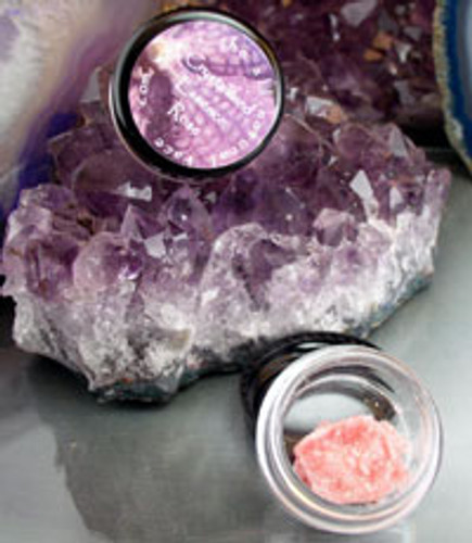 Crystallized Essence Rose 1 1/2 Grams in a Jar