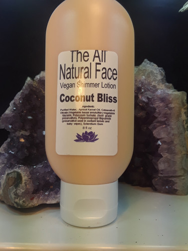 Vegan Coconut Bliss Shimmer Lotion