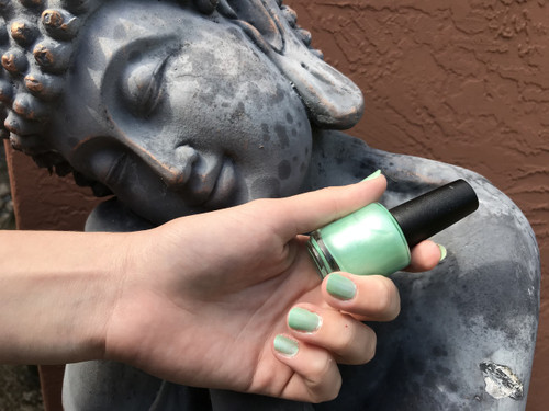 Frosted Mint Nail Polish