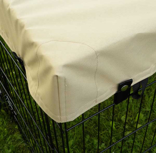 Chafing patch in corners protects cover against wear. Chafing patch in corners protects cover against wear.