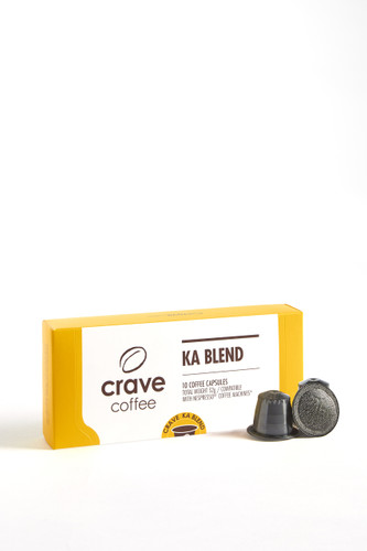 Nespresso(tm) Compatible Capsules Pods - Pack of 10 -KA Blend