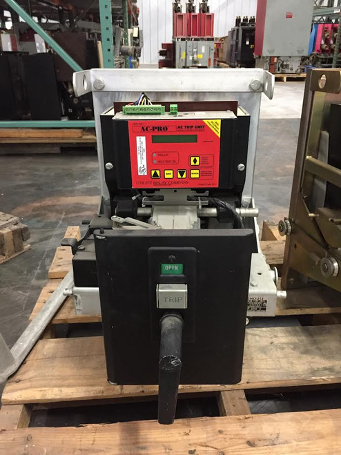 DB-25 Westinghouse 600A MO/DO LSIG Air Circuit Breaker W/AC-PRO DB-25 Westinghouse 600A MO/DO LSIG Air Circuit Breaker W/AC-PRO
