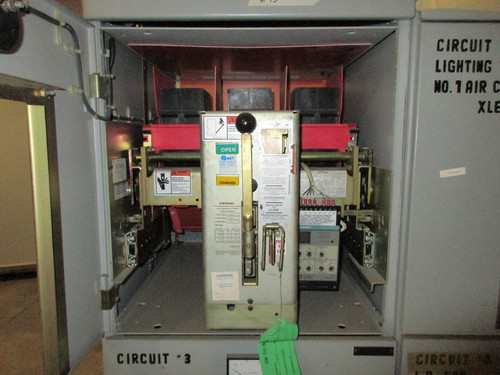 RLX-800 Siemens 800A MO/DO LSIG Air Circuit Breaker (In Structure) RLX-800 Siemens 800A MO/DO LSIG Air Circuit Breaker (In Structure)