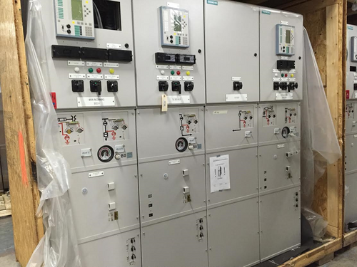 Siemens 8DA10 1250A 38KV SF6 Gas-Insulated Switchgear W/Tie Riser (#66) Siemens 8DA10 1250A 38KV SF6 Gas-Insulated Switchgear W/Tie Riser (#66)