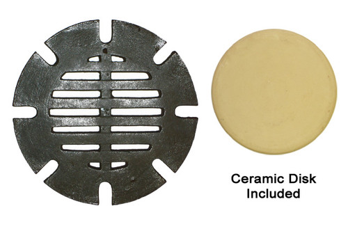 Metal Grate - (Large) w/ceramic disk
